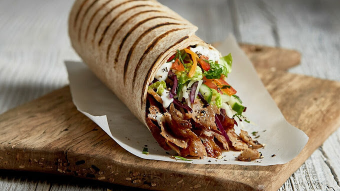 Home piadina kebab
